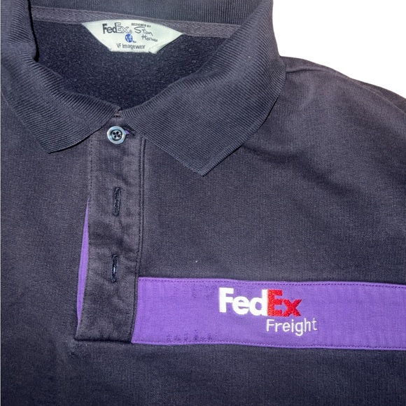 Fed Ex vintage sweaters Stan Herman quarter button 3 available - Picture 2 of 5